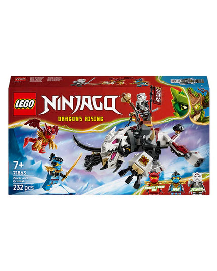 LEGO® NINJAGO® Zilvar and Grimtak the Dragon Beast 71863