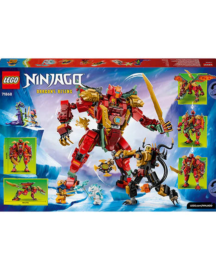 LEGO® NINJAGO® Wyldfyre's Transforming Dragon Mech 71868