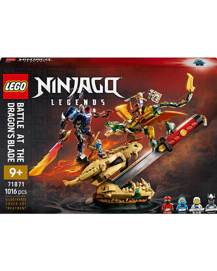 LEGO® NINJAGO® Battle at the Dragon’s Blade Display 71871