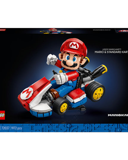 LEGO® Super Mario™: Mario Kart™ – Mario & Standard Kart, Collectible Model 72037