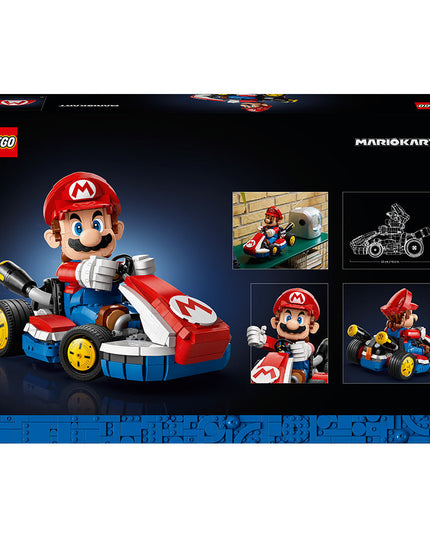 LEGO® Super Mario™: Mario Kart™ – Mario & Standard Kart, Collectible Model 72037