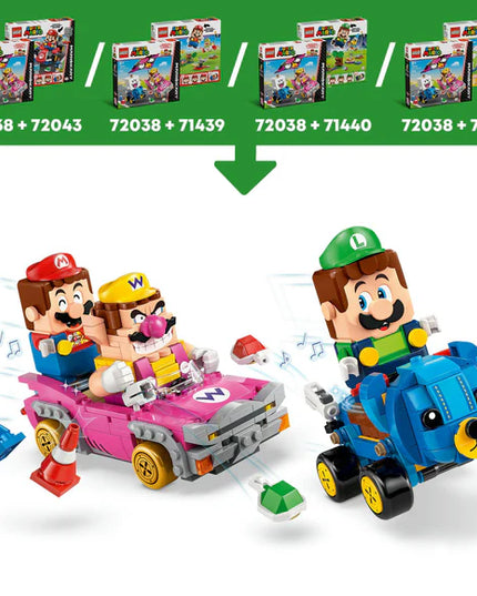 LEGO® Super Mario™ Mario Kart- Wario & King Boo 72038