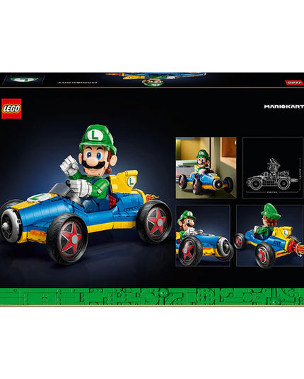 LEGO® Super Mario™: Mario Kart™ – Luigi & Mach 8, Collectible Model 72050