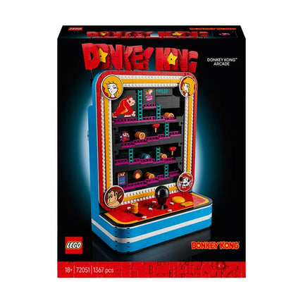 LEGO® Donkey Kong™ Arcade Building Set 72051