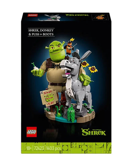 LEGO® Shrek: Shrek - Donkey & Puss in Boots Figure Kit 72423