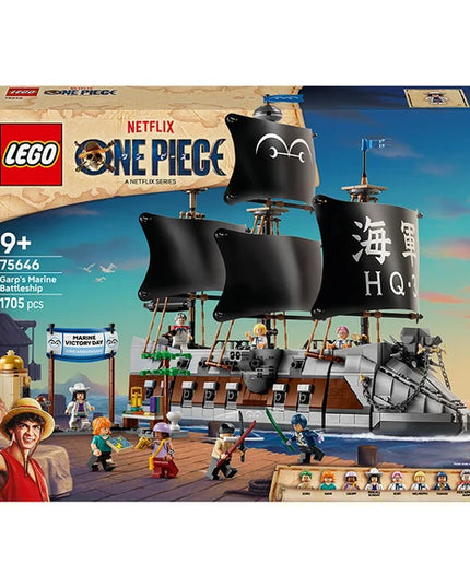 LEGO® ONE PIECE Garp’s Marine Battleship Building Toy 75646