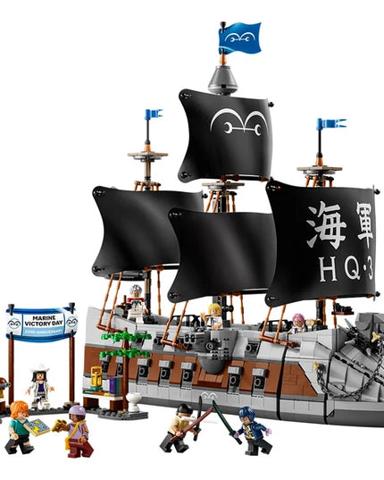 LEGO® ONE PIECE Garp’s Marine Battleship Building Toy 75646