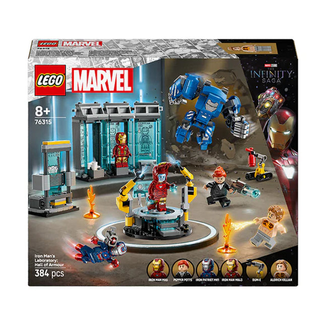LEGO® MARVEL Iron Mans Laboratory: Hall of Armor 76315
