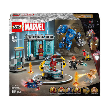 LEGO® MARVEL Iron Mans Laboratory: Hall of Armor 76315