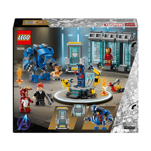 LEGO® MARVEL Iron Mans Laboratory: Hall of Armor 76315