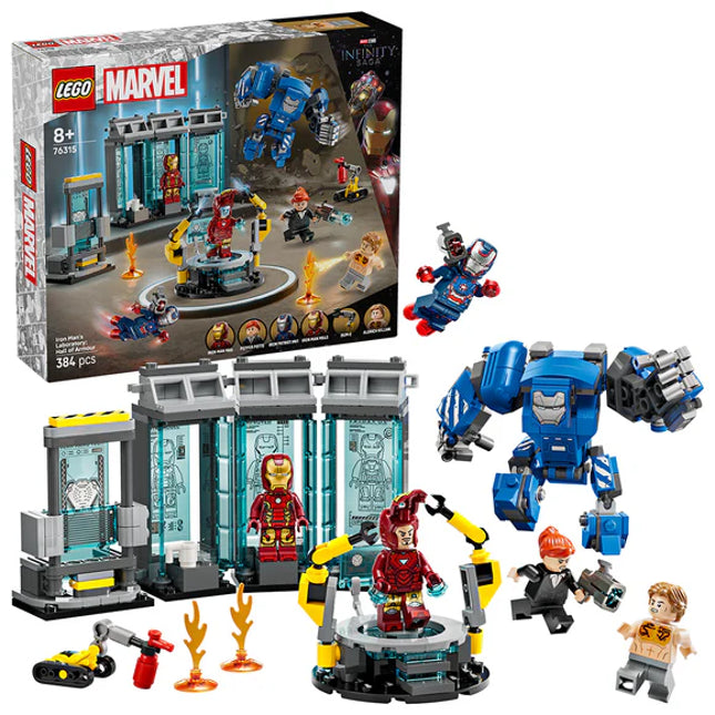 LEGO® MARVEL Iron Mans Laboratory: Hall of Armor 76315
