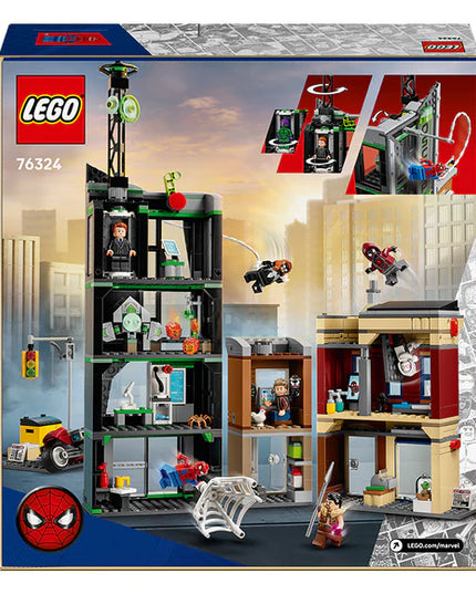 LEGO® ǀ Marvel Spider-Man vs. Oscorp, Kids’ Super Hero Building Kit 76324