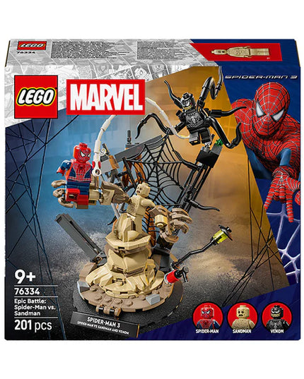 LEGO® ǀ Marvel Epic Battle: Spider-Man vs. Sandman Building Toy 76334