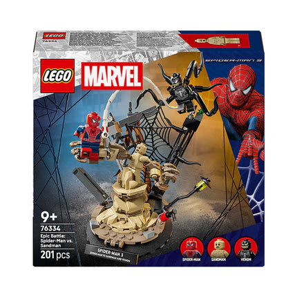 LEGO® ǀ Marvel Epic Battle: Spider-Man vs. Sandman Building Toy 76334