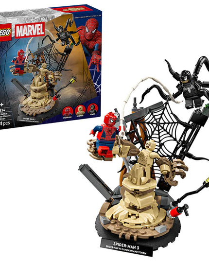 LEGO® ǀ Marvel Epic Battle: Spider-Man vs. Sandman Building Toy 76334