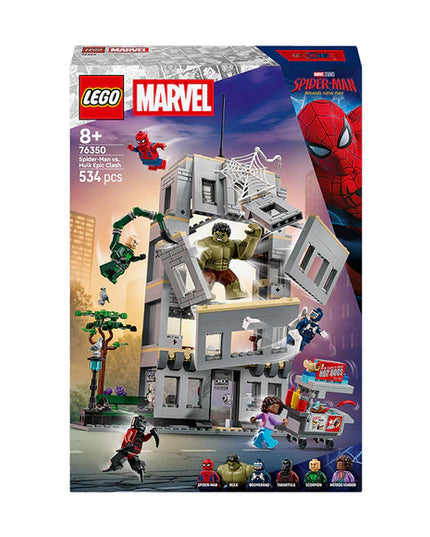 LEGO® ǀ Marvel Spider-Man vs. Hulk Epic Clash 76350