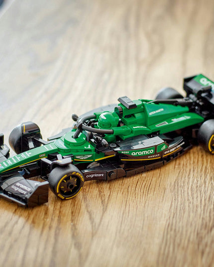 LEGO® Speed Champions Aston Martin Aramco F1® AMR24 Race Car Vehicle Set 77245