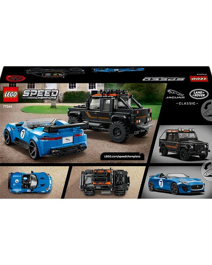 LEGO® Speed Champions Jaguar Project 7 & Land Rover Defender 77264