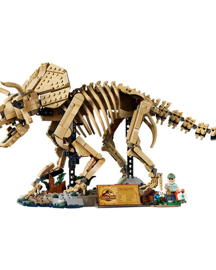 LEGO® Jurassic World Dinosaur Fossils: Triceratops Model Building Kit 77985