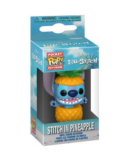 FUNKO POP! KEYCHAIN: STITCH-IN PINEAPPLE