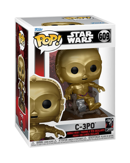 FUNKO POP!SW:ROTJ 40TH-C3P0 IN CHAIR