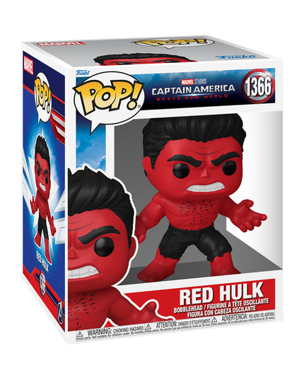 FUNKO POP! SUPER:CA BNW-RED HULK 6IN