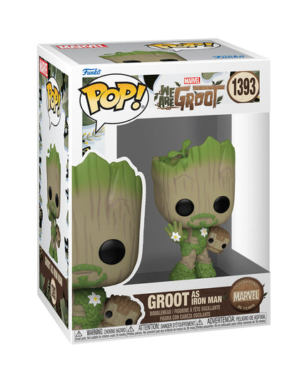 FUNKO POP!:WE ARE GROOT-IRON MAN
