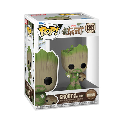 FUNKO POP!:WE ARE GROOT-IRON MAN