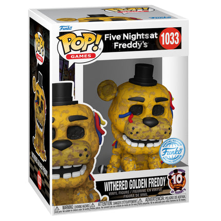 FUNKO POP! GAMES:FNAF-WITHERED GLDN FRDY