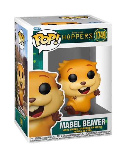 FUNKO POP! DISNEY: HOPPERS-MABL BEAVR W/CH