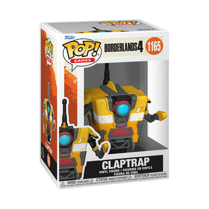 FUNKO POP! GAMES BORDERLANDS 4-CLAPTRAP