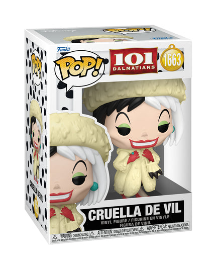 FUNKO POP! DISNEY:101 DS2- CRUELA DV W/CH