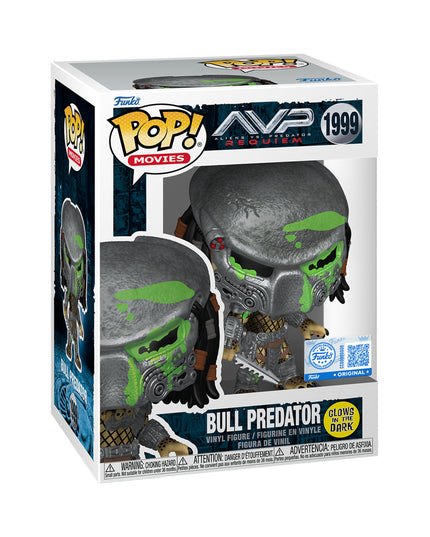 FUNKO POP! MOVIES : BULLPREDATR (BD/GW) (EX)