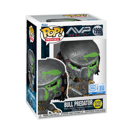 FUNKO POP! MOVIES : BULLPREDATR (BD/GW) (EX)