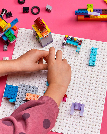 LEGO® Classic White Baseplate Building Kit 11026