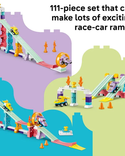 LEGO® DUPLO® Town 3 in 1 Creative Ramps with Vehicles 10478