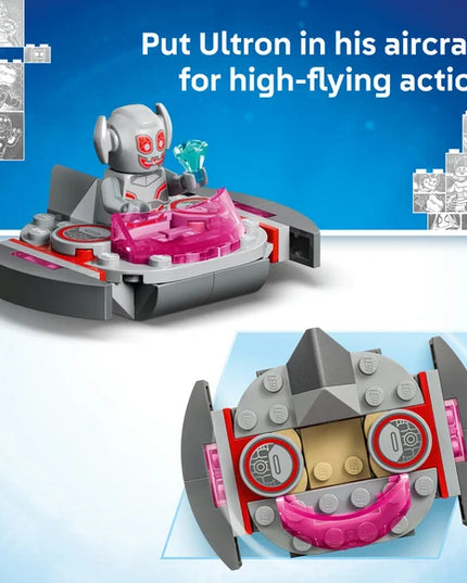 LEGO® ǀ Marvel Iron Man and His Awesome Friends Ultron vs. Iron Man 11209