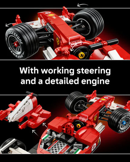 LEGO® ICONS™ Ferrari F2004 & Michael Schumacher 11375