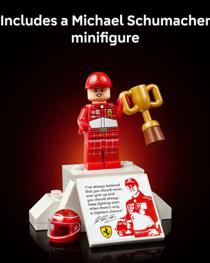 LEGO® ICONS™ Ferrari F2004 & Michael Schumacher 11375