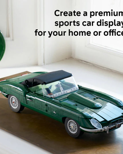 LEGO® Icons Jaguar E-Type - Classic Sports Car Model 11381