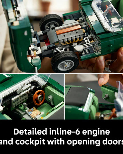 LEGO® Icons Jaguar E-Type - Classic Sports Car Model 11381