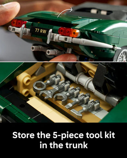 LEGO® Icons Jaguar E-Type - Classic Sports Car Model 11381