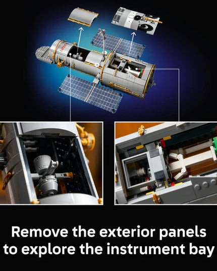 LEGO® Icons Hubble Space Telescope - Science Decor Set -11382