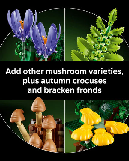 LEGO® Botanicals Woodland Mushrooms Building Set 11505