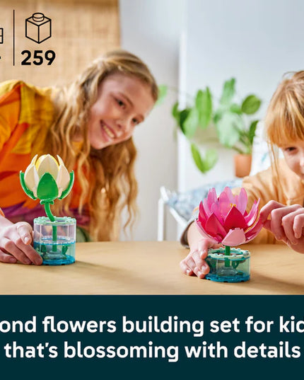 LEGO® Botanicals Water Lilies Flower Building Set 11511
