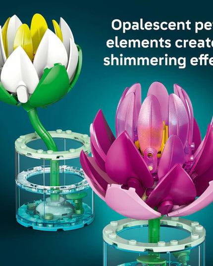 LEGO® Botanicals Water Lilies Flower Building Set 11511
