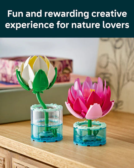 LEGO® Botanicals Water Lilies Flower Building Set 11511