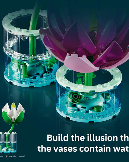 LEGO® Botanicals Water Lilies Flower Building Set 11511