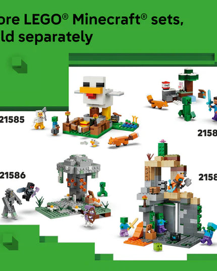 LEGO® Minecraft® Nether & End Portal Journey Gamer Toy 21584