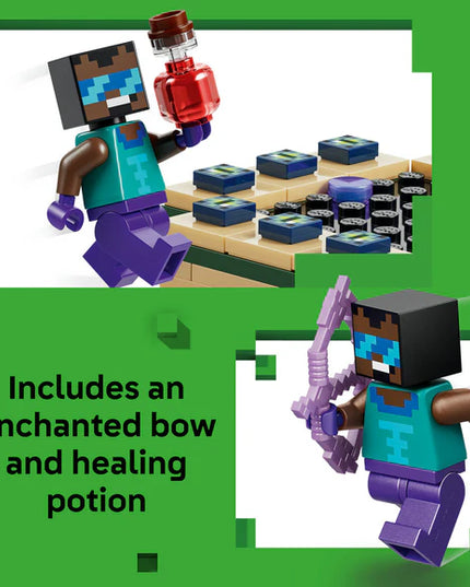 LEGO® Minecraft® Nether & End Portal Journey Gamer Toy 21584